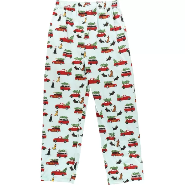Lazy One Pajama Pants For Men Mens Separate Bottoms Lounge Pants FunnyChristmas Cars Pajamas Pants