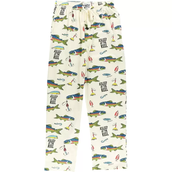Lazy One Pajama Pants For Men Mens Separate Bottoms Lounge PantsAsleep at the Reel Pajama Pants