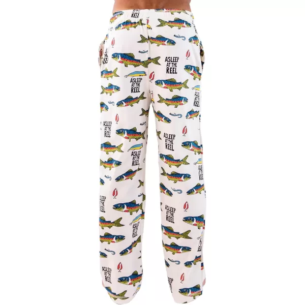 Lazy One Pajama Pants For Men Mens Separate Bottoms Lounge PantsAsleep at the Reel Pajama Pants