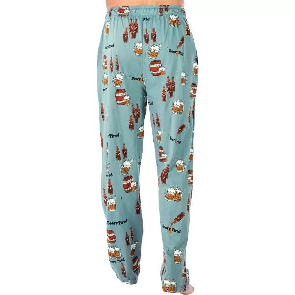 Lazy One Pajama Pants For Men Mens Separate Bottoms Lounge PantsBeery Tired Pajama Pants