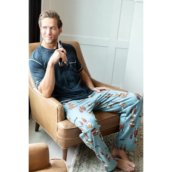 Lazy One Pajama Pants For Men Mens Separate Bottoms Lounge PantsBeery Tired Pajama Pants