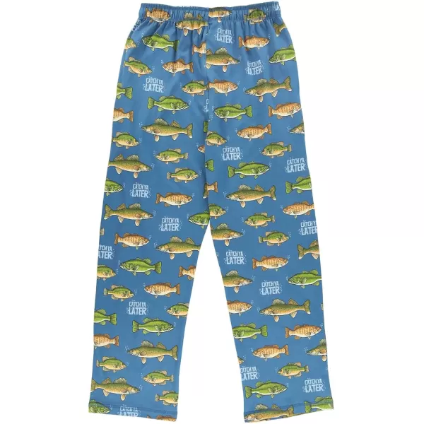 Lazy One Pajama Pants For Men Mens Separate Bottoms Lounge PantsCatch Ya Later Pj Pant