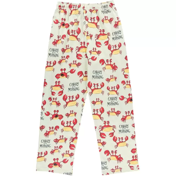 Lazy One Pajama Pants For Men Mens Separate Bottoms Lounge PantsCrabby in the Morning Pj Pant
