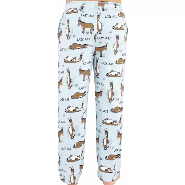 Lazy One Pajama Pants For Men Mens Separate Bottoms Lounge PantsLazy Ass Blue Pj Pant