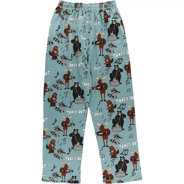 Lazy One Pajama Pants For Men Mens Separate Bottoms Lounge PantsTuned Out Pajama Pants