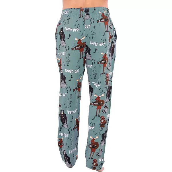 Lazy One Pajama Pants For Men Mens Separate Bottoms Lounge PantsTuned Out Pajama Pants