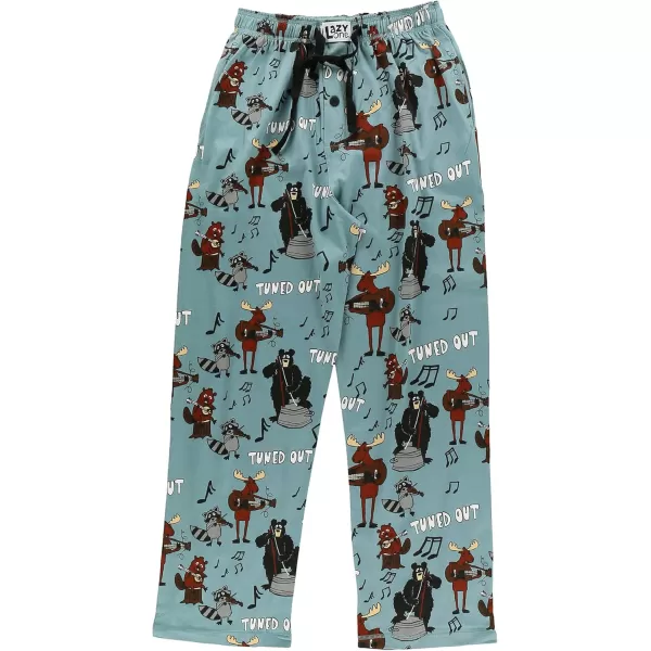 Lazy One Pajama Pants For Men Mens Separate Bottoms Lounge PantsTuned Out Pajama Pants