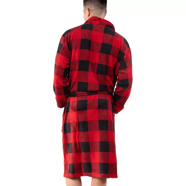 Lazy One UltraCozy Plaid Bathrobes for MenMoose Plaid Bathrobe