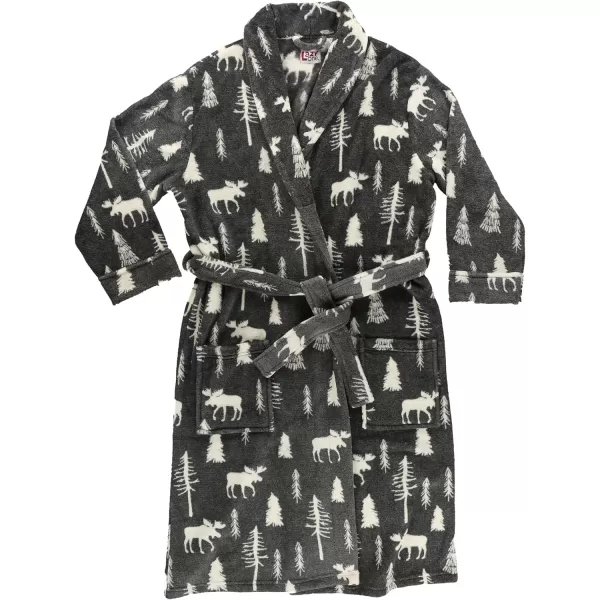 Lazy One UltraCozy Plaid Bathrobes for MenTake a Hike Bathrobe