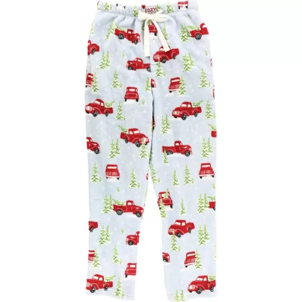 Lazy One Mens Fleece Pajama Pants Nordic Fleece Pajama Bottoms for Men Warm Pajama PantsLong Way Home Pajama Pants