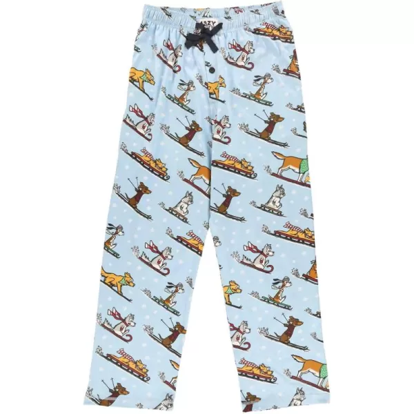 Lazy One Pajama Pants For Men Mens Separate Bottoms Lounge Pants Funny HumorousDashing Through the Snow Pajama Pants