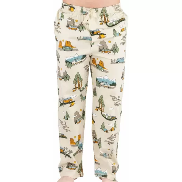 Lazy One Pajama Pants For Men Mens Separate Bottoms Lounge Pants Funny HumorousRoad Trip Pajama Pants