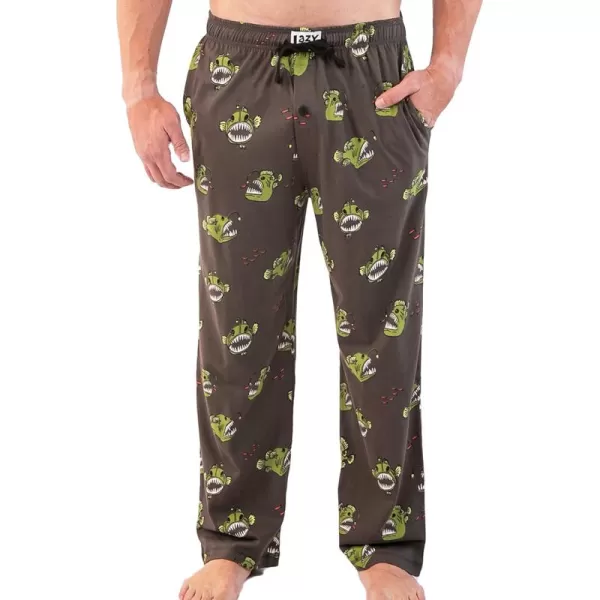 Lazy One Pajama Pants For Men Mens Separate Bottoms Lounge Pants FunnyAngler Fish Pajama Pants