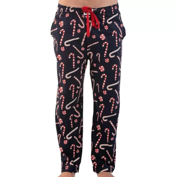 Lazy One Pajama Pants For Men Mens Separate Bottoms Lounge Pants FunnyCandy Cane Pajamas Pants