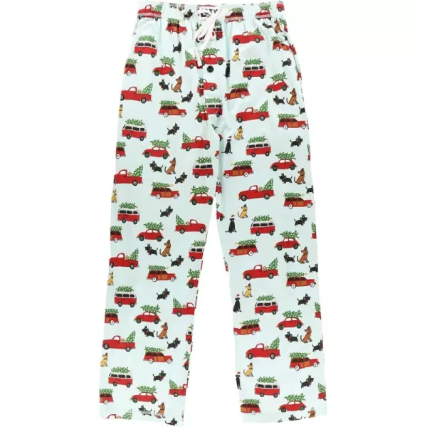 Lazy One Pajama Pants For Men Mens Separate Bottoms Lounge Pants FunnyChristmas Cars Pajamas Pants