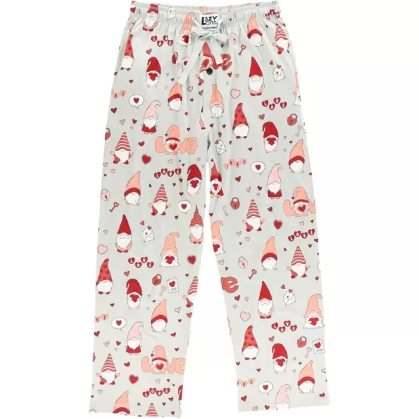 Lazy One Pajama Pants For Men Mens Separate Bottoms Lounge Pants FunnyValentine Gnome Pajama Pants