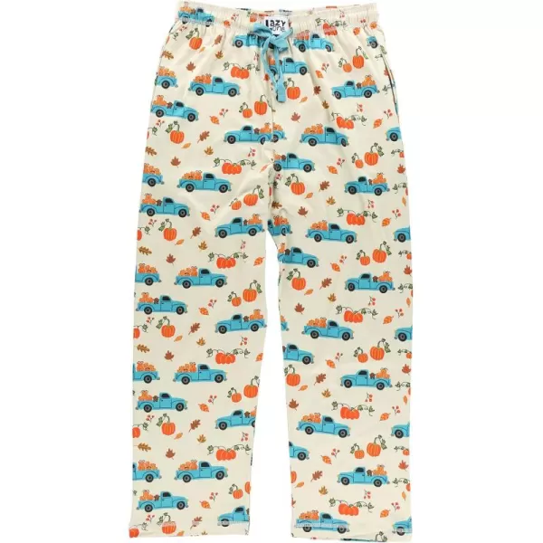 Lazy One Pajama Pants For Men Mens Separate Bottoms Lounge PantsFall Truck Pj Pant