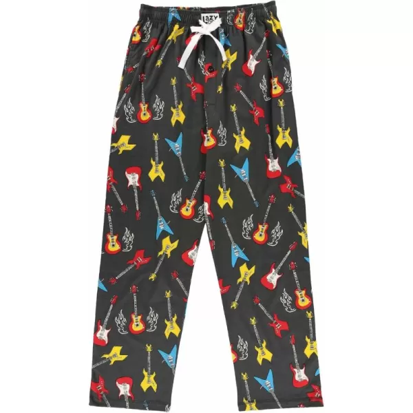 Lazy One Pajama Pants For Men Mens Separate Bottoms Lounge PantsGuitar Pj Pant