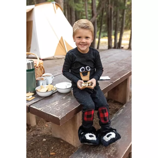 Lazy One Animal Critter Slippers for Kids and Adults Cute Slippers for Kids Cozy SlippersBear Critter Slipper