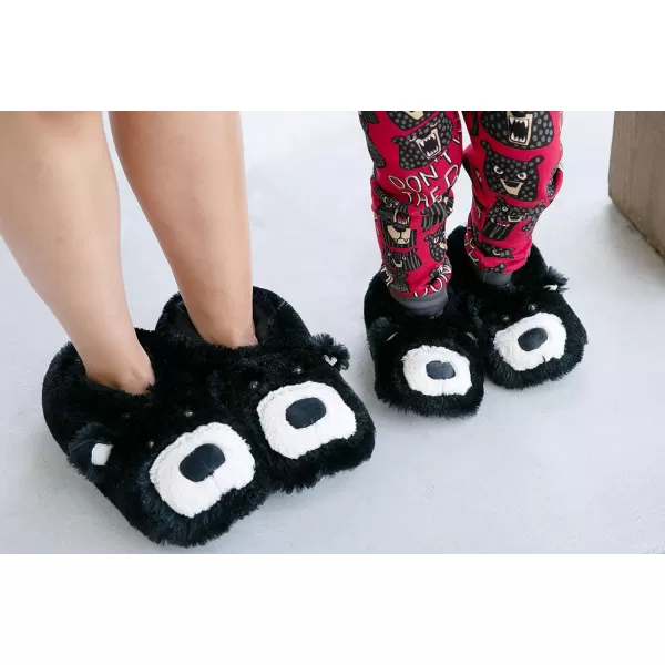 Lazy One Animal Critter Slippers for Kids and Adults Cute Slippers for Kids Cozy SlippersBear Critter Slipper