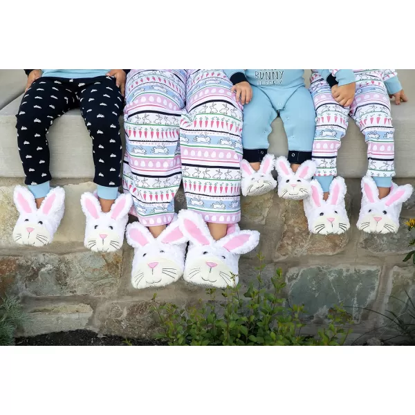 Lazy One Animal Critter Slippers for Kids and Adults Cute Slippers for Kids Cozy SlippersBunny Critter Slipper