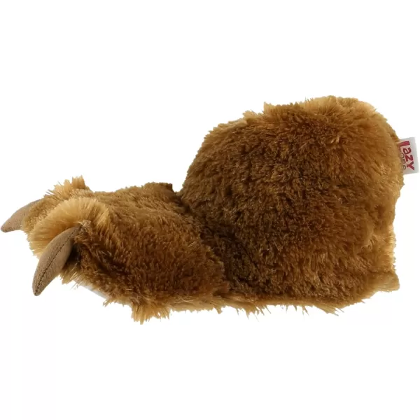 Lazy One Animal Paw Slippers for Kids and Adults Fun Costume for Kids Cozy Furry SlippersBrown Bear Paw Slippers