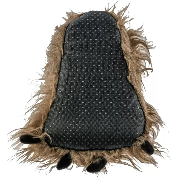 Lazy One Animal Paw Slippers for Kids and Adults Fun Costume for Kids Cozy Furry SlippersDark Brown