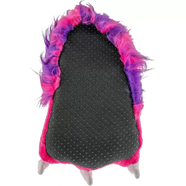 Lazy One Animal Paw Slippers for Kids and Adults Fun Costume for Kids Cozy Furry SlippersPink Monster Paw Slippers