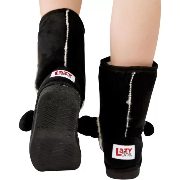 Lazy One Animal Slipper Boots for Kids Cozy Childrens SlippersBear Boot Toasty Toez
