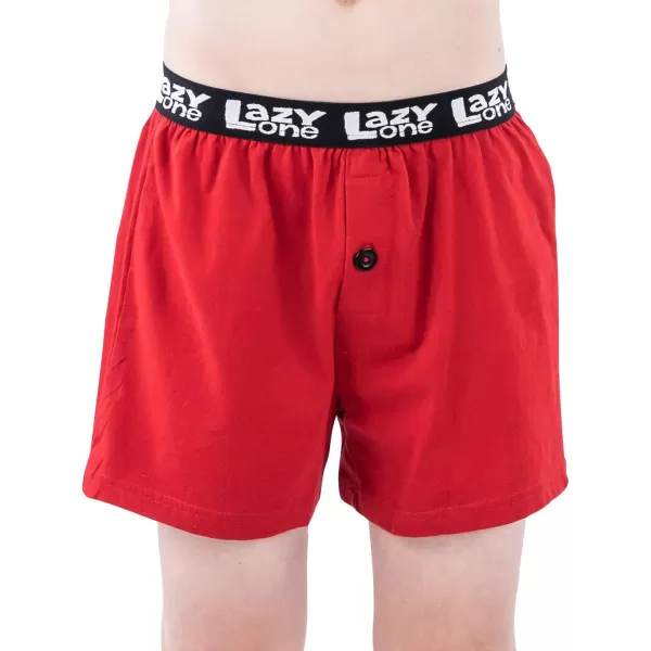 Lazy One Funny Animal Boxers Novelty Boxer Shorts Hunorous Kids Underwear Gag Gifts for BoysBear Cheeks Kids Boxer