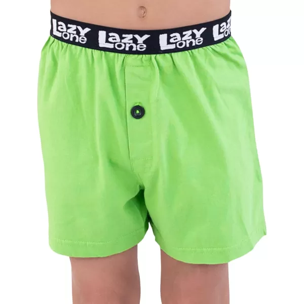 Lazy One Funny Animal Boxers Novelty Boxer Shorts Hunorous Kids Underwear Gag Gifts for BoysCrop Duster Kids Boxer