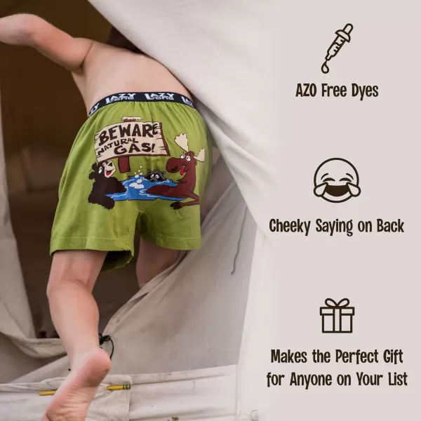 Lazy One Funny Animal Boxers Novelty Boxer Shorts Hunorous Kids Underwear Gag Gifts for BoysGas Station Kid Boxer