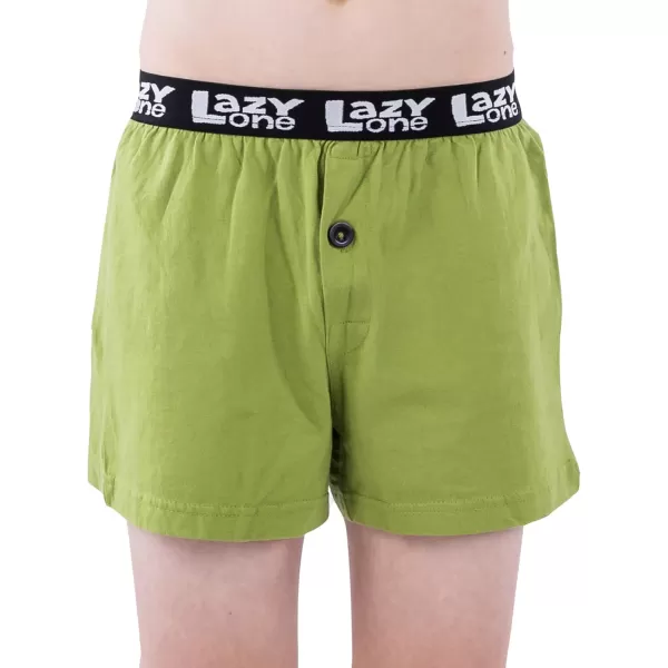 Lazy One Funny Animal Boxers Novelty Boxer Shorts Hunorous Kids Underwear Gag Gifts for BoysPull My Finger Kids Boxer