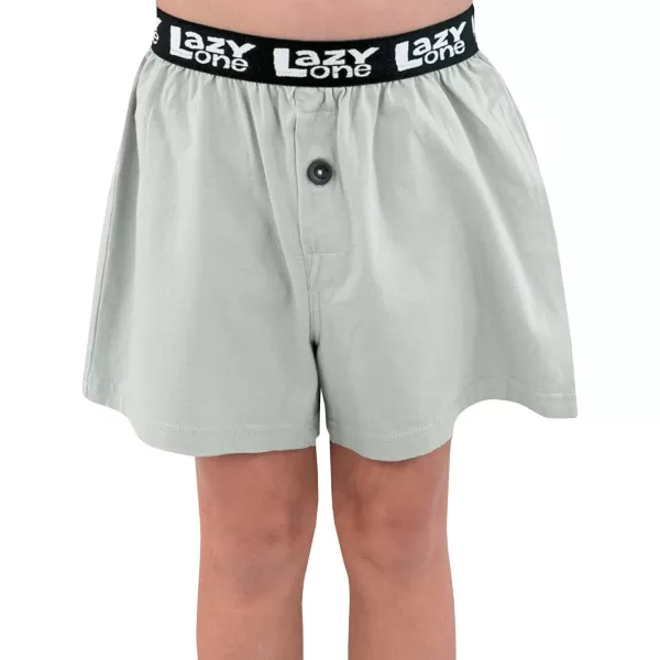 Lazy One Funny Animal Boxers Novelty Boxer Shorts Hunorous Kids Underwear Gag Gifts for BoysSilent Butt Deadly Grey Kids Boxer