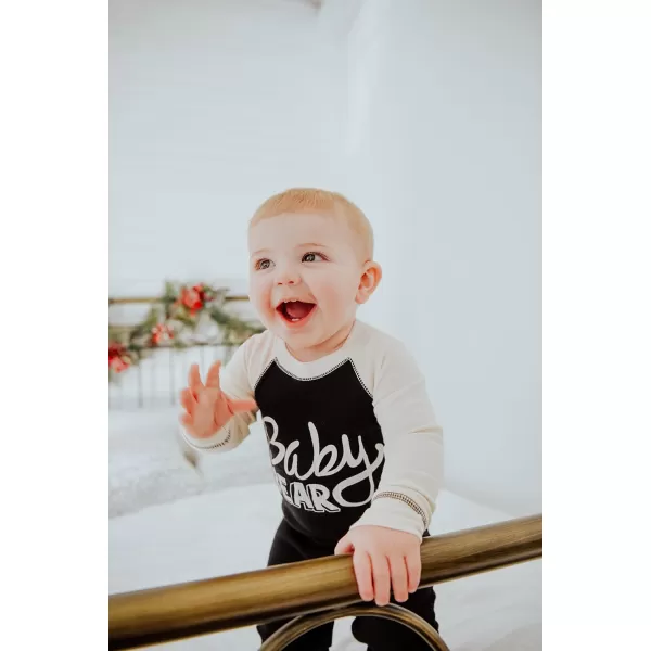 Lazy One Matching Family Pajama Sets for Adults Kids and Baby Family BearMama Bear Infant Onsie
