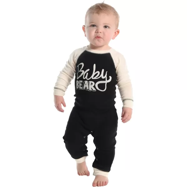 Lazy One Matching Family Pajama Sets for Adults Kids and Baby Family BearMama Bear Infant Onsie