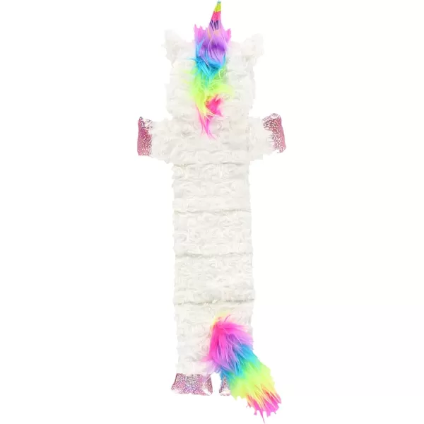 Lazy One Moose Squeaky Dog Toy Soft Crinkle Toy for Dogs HeavyDuty Construction for Heavy ChewersUnicorn Dog Toy
