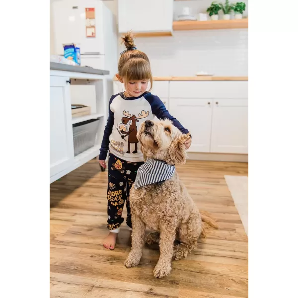 Lazy One Reversible Dog Bandana Cute Accessories for Pets Stripes MediumLarge LabsLabs