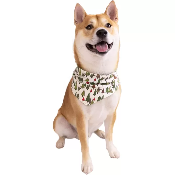 Lazy One Reversible Dog Bandana Cute Accessories for Pets Stripes MediumLarge LabsNo Peeking Dog Bandana