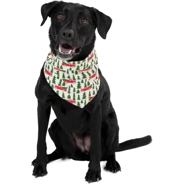 Lazy One Reversible Dog Bandana Cute Accessories for Pets Stripes MediumLarge LabsTailgate Dog Bandana