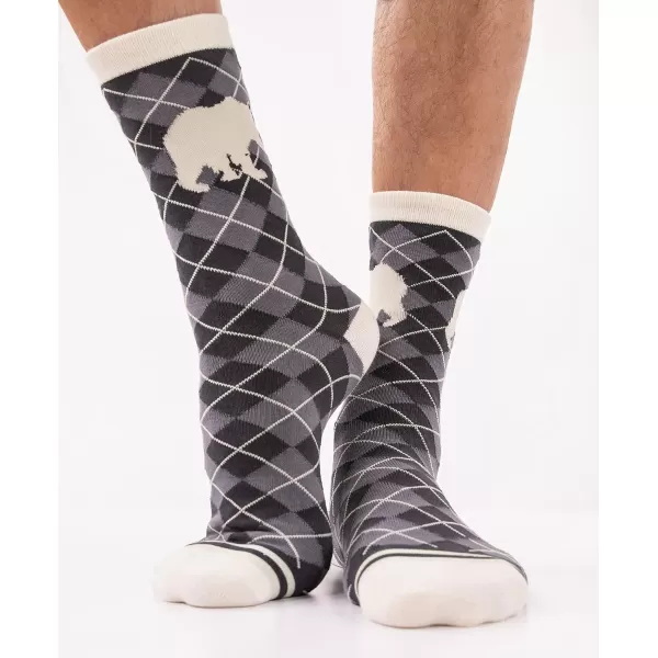 Lazy One Sock Bundle Animal Designs Womens Sizes 5595 Mens Sizes 4575Argyle Sock Pack
