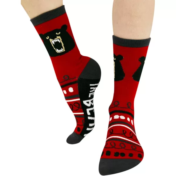 Lazy One Sock Bundle Animal Designs Womens Sizes 5595 Mens Sizes 4575Bear Emotions Sock Pack