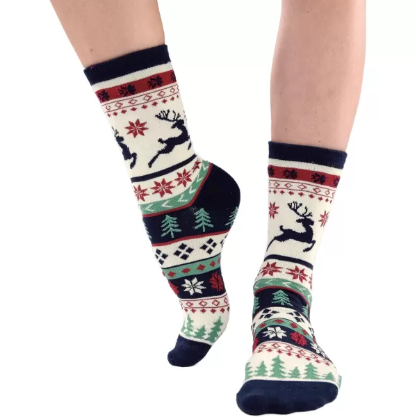 Lazy One Sock Bundle Animal Designs Womens Sizes 5595 Mens Sizes 4575Christmas Fair Isle Sock Pack