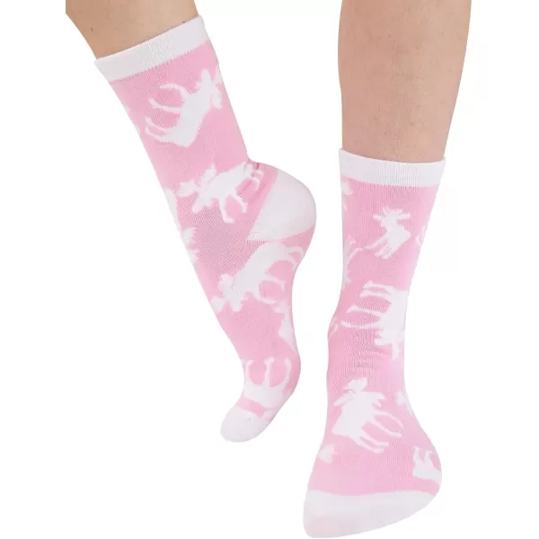 Lazy One Sock Bundle Animal Designs Womens Sizes 5595 Mens Sizes 4575Classic Moose Sock Pack