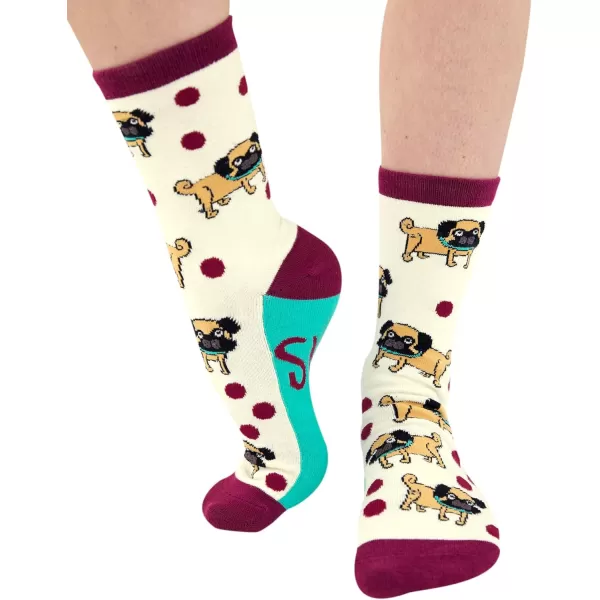 Lazy One Sock Bundle Animal Designs Womens Sizes 5595 Mens Sizes 4575Dog Lover Sock Pack