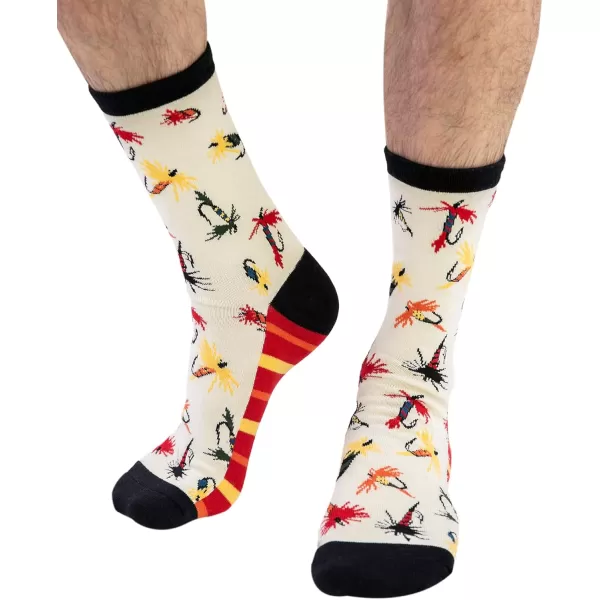Lazy One Sock Bundle Animal Designs Womens Sizes 5595 Mens Sizes 4575Fishing Sock Pack
