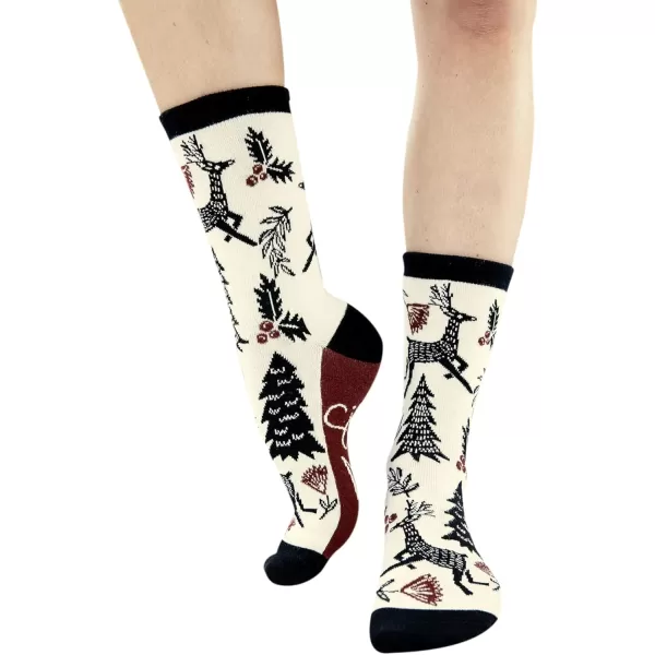 Lazy One Sock Bundle Animal Designs Womens Sizes 5595 Mens Sizes 4575Fun Christmas Sock Pack