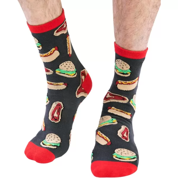 Lazy One Sock Bundle Animal Designs Womens Sizes 5595 Mens Sizes 4575Grillin Sock Pack
