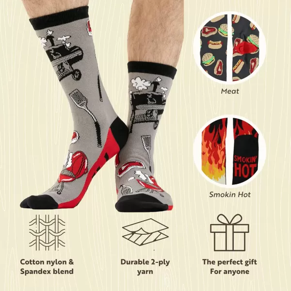 Lazy One Sock Bundle Animal Designs Womens Sizes 5595 Mens Sizes 4575Grillin Sock Pack