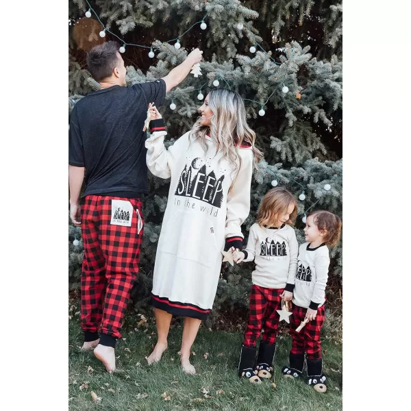 Lazy One Warm LongSleeve PJ Sets for Girls and Boys Funny Animal Kids Pajama Sets Cozy ComfySleep Wild